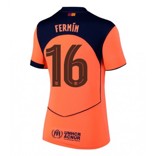 Barcelona Fermin Lopez #16 Replica Third Stadium Shirt for Women 2025-26 Short Sleeve Barcelona Fermin Lopez #16 Replica Third Stadium Shirt for Women 2025-26 Short Sleeve
